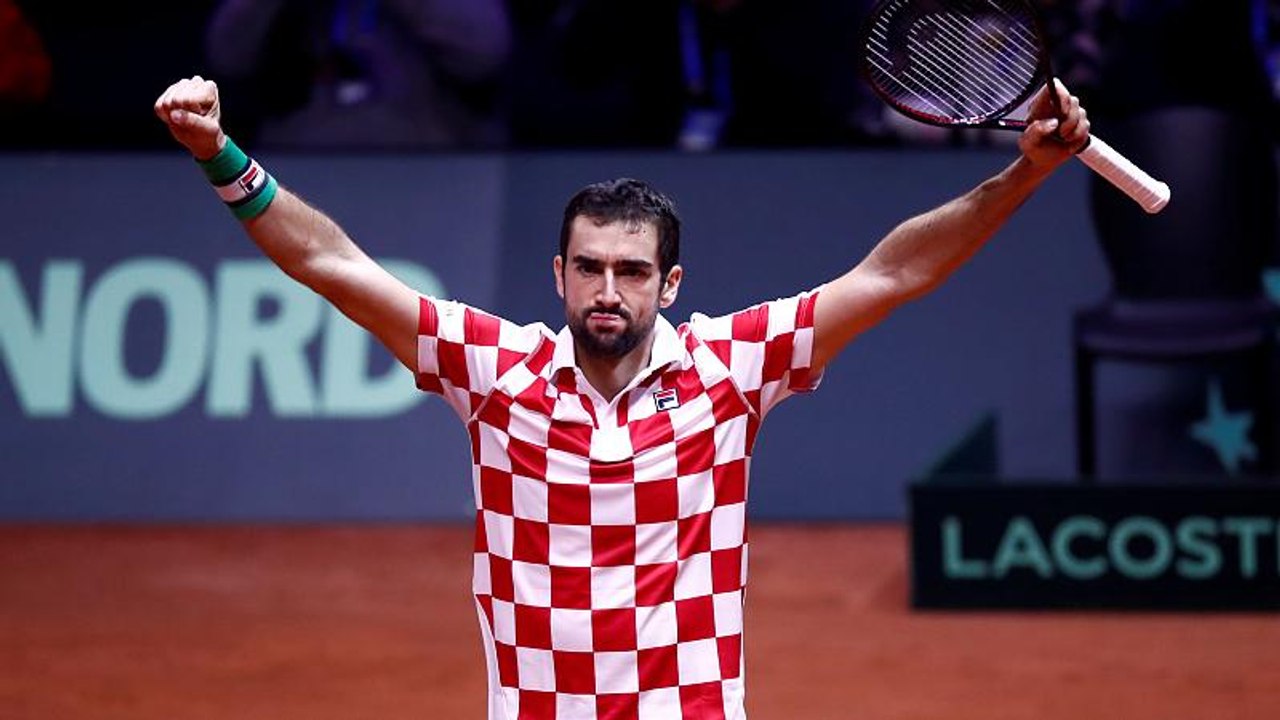 2:0 in Lille - Kroatien vor Davis-Cup-Triumph