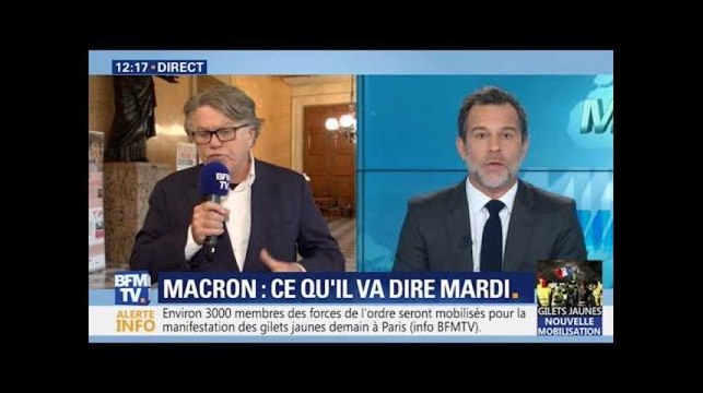 Gilbert Collard coupé par BFMTV en défendant les gilets jaunes