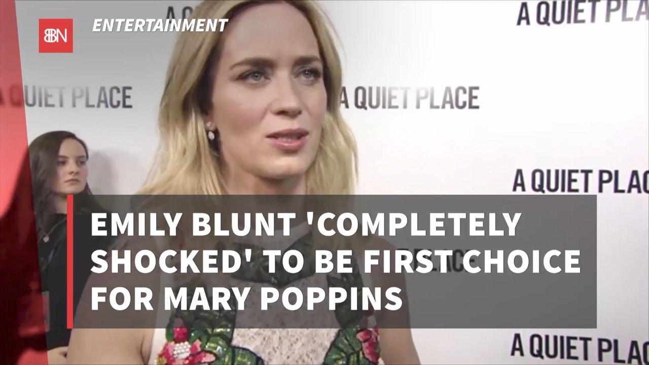 Emily Blunt Was Shocked That She Was The Choice...