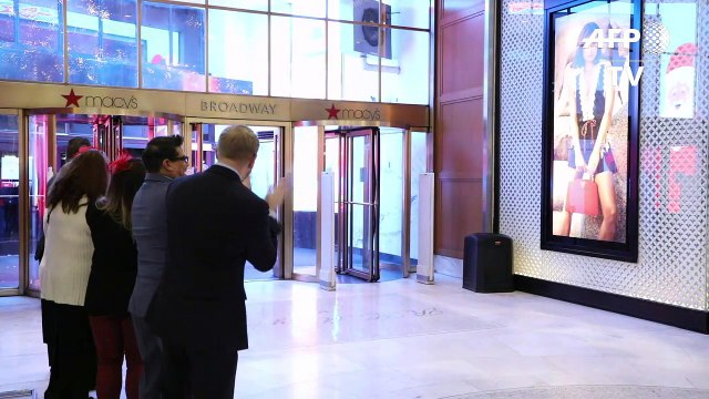 New York: ruée chez Macy's pour le Black Friday