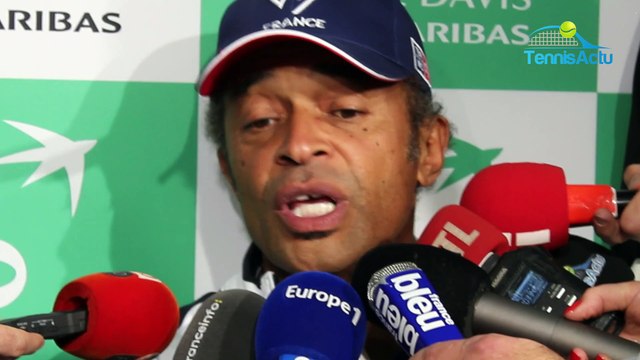 Coupe Davis 2018 - France-Croatie - Yannick Noah : Le double Mahut/Herbert pour essayer de survivre jusqu'à dimanche