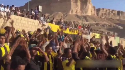 جماهير الإتحاد باليمن يدعمون النمور قبل ديربي جدة