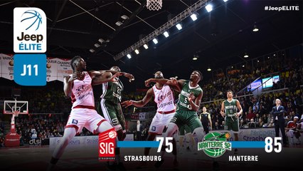 Jeep® ÉLITE : Strasbourg vs. Nanterre (J11)