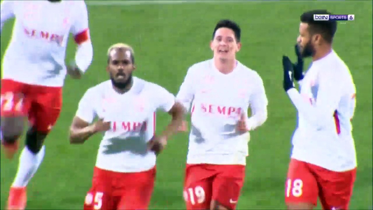 Wilfried Moimbe sensational volley goal - Nancy 1-0 Red Star