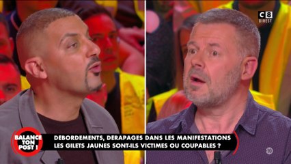 Gilets Jaunes : Éric Naulleau se fait tacler par un policier