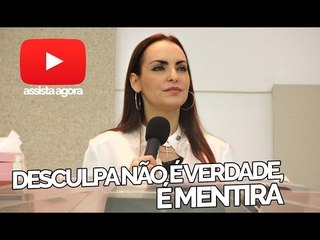 Desculpa não é verdade, é mentira - Bispa Cléo