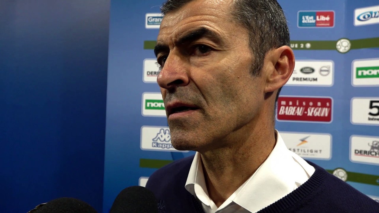 Estac 2-0 FC Lorient⎥Réaction du coach Rui Almeida