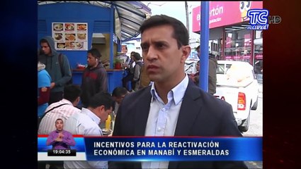 Explican exoneración de anticipo de impuesto a la renta en Esmeraldas y Manabí