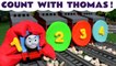 Learn Numbers by Counting with Thomas and Friends, Game with 1-10 Play Doh Numbers Guess the Engine - A Fun Toy Story Challenge For Kids