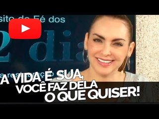 A vida é sua, você faz dela o que quiser - Bispa Cléo