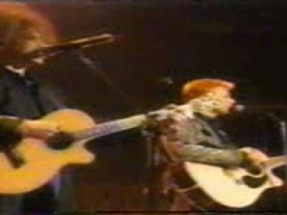 The Cure - Robert Smith and David Bowie-live