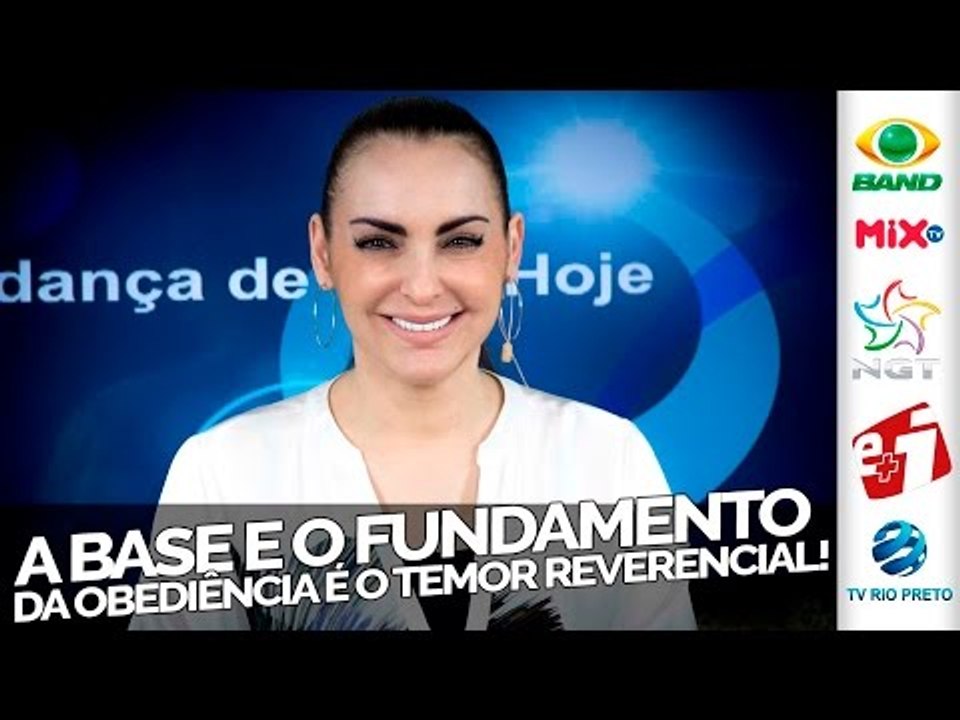 A base e o fundamento da obediência é o temor reverencial - Bispa Cléo