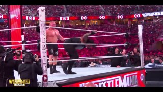 Goldberg Roman Reigns vs Brock Lesnar - Wrestlemania 31 Full Match HD __ The Video Store ( 720 X 1280 )