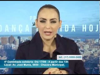 Quarta Caminhada Solidária com a Bispa Cléo! - Dia 17/09