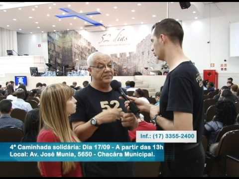 Dia 17/09 - Quarta Caminhada Solidária com Testemunho de Vida de Bispa Cléo