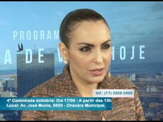 Quarta Caminhada Solidária - 17/09 - com depoimento de vida de bispa cléo