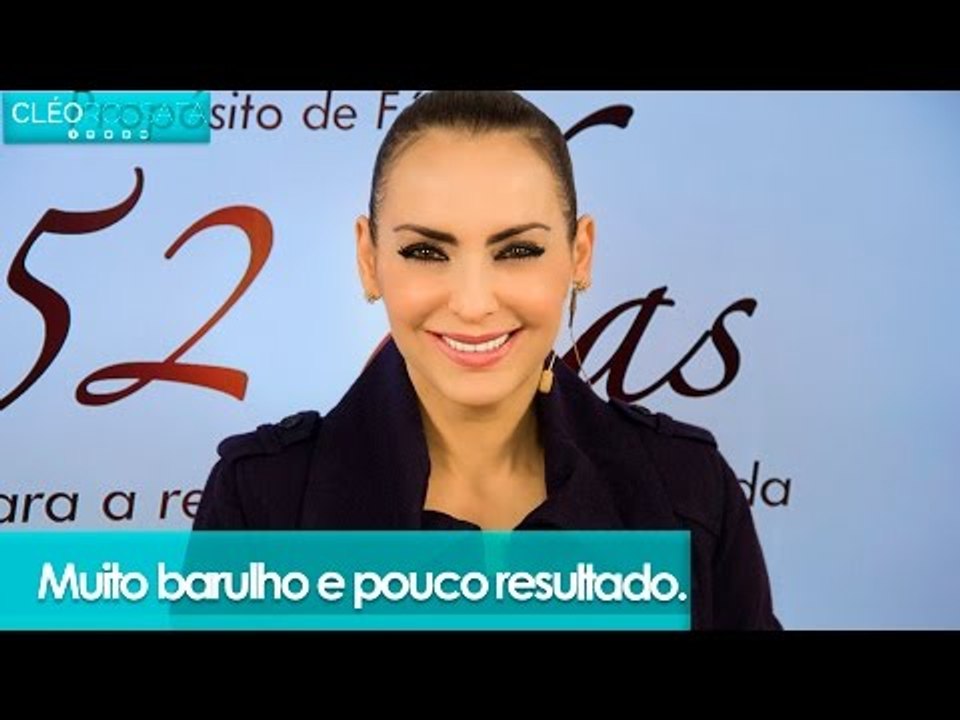 Muito barulho e pouco resultado - Bispa Cléo