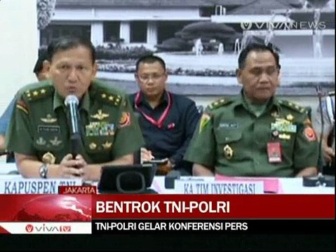 Hasil Investigasi Bentrok TNI-Polri di Batam