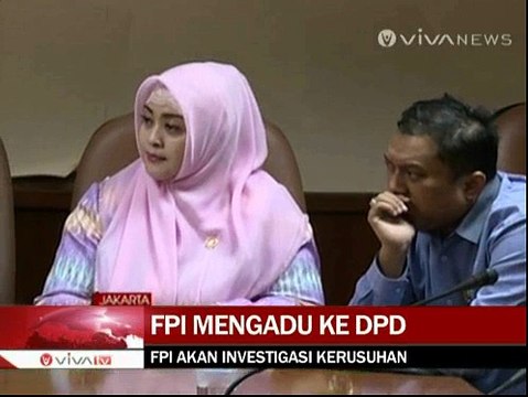 FPI Mengadu ke Anggota DPD di Gedung Parlemen