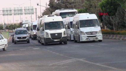 Kilis Suriye Sınırına Askeri Personel Sevkiyatı