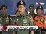 Jenderal Moeldoko Pantau Pencarian Kotak Hitam AirAsia QZ8501