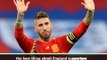 You expect respect from England fans - Ramos on being booed