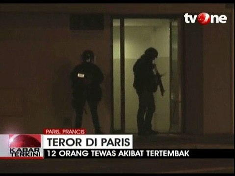 Polisi Perancis Buru Pelaku Penyerangan Majalah Charlie Hebdo