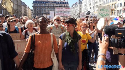 Marche pour le climat à Lyon le 8/09