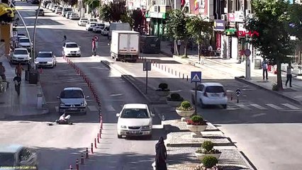 Tokat'taki Kazalar Mobese Kameralarına Yansıdı