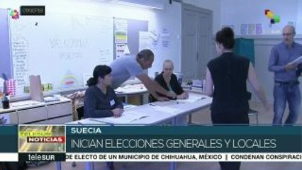 Download Video: Inicia proceso de elecciones generales y locales en Suecia