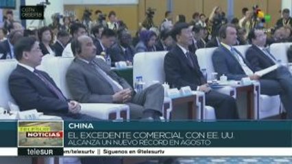 Alcanza nuevo récord excedente comercial de China con EE.UU