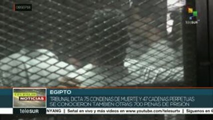 Egipto: condenan prisión a centenares de militantes islamistas