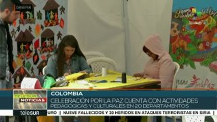 Colombia: conmemoran semana por la paz y apoyan diálogos con ELN