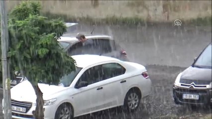 Silivri'de Sağanak Yağış