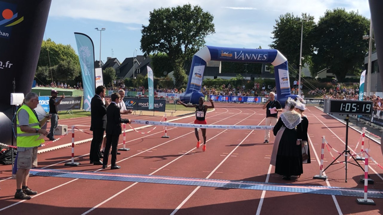 Un Kenyan remporte le semi-marathon Auray-Vannes