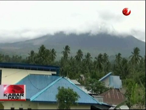 Gunung Soputan di Minahasa Meletus, Abu Vulkanik Hujani Pemukiman Warga
