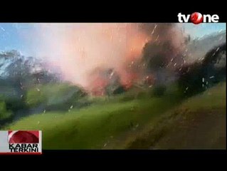 Detik-detik Meledaknya Pabrik Kembang Api