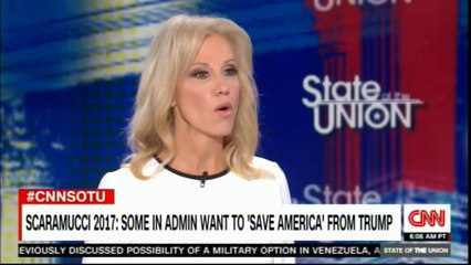 One-on-One with Kellyanne Conway with Jake Tapper on State of the Union. #KellyanneConway #DonaldTrump #CNN #CNNSOTU #News
