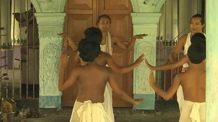 موسیقی، رقص و نمایش در مراسم رهروان آیین ویشنوپرستی