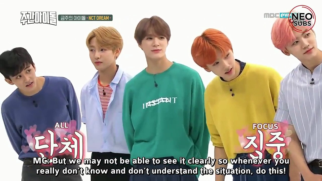[NEOSUBS] 180905 WEEKLY IDOL WITH NCT DREAM Part 1