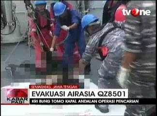 KRI Bung Tomo, Kapal Andalan Operasi Pencarian AirAsia QZ8501