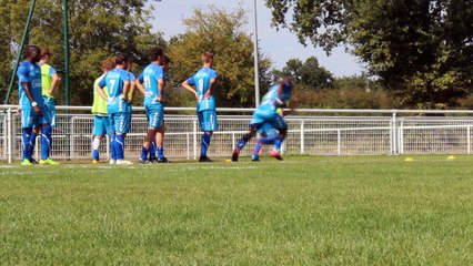 09/09/2018 : Séniors A VS FC Teille Mouzeil : Echauffement
