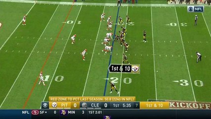 First-round pick Denzel Ward picks off Big Ben