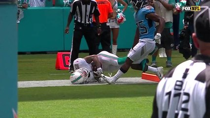 Kenny Stills dives for end zone for first TD of 2018