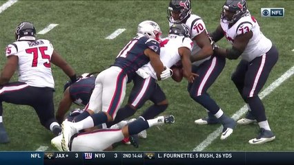 Deshaun Watson gets swallowed up by Patriots defense
