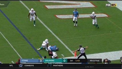 Minkah Fitzpatrick launches to take down Corey Davis