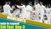 India Vs England 5th Test Day 3 Highlights:  England 114/2, Cook 46*, Root 29* | वनइंडिया हिंदी