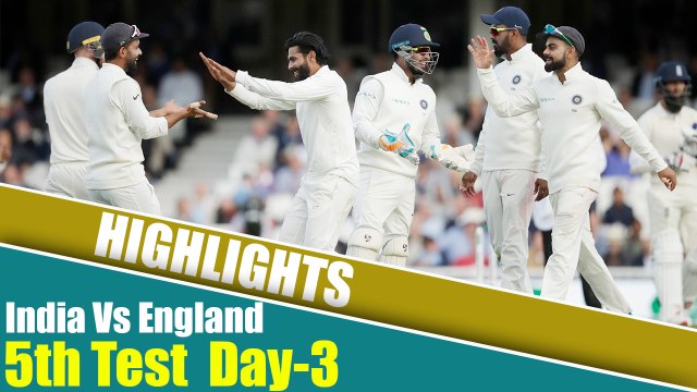 India Vs England 5th Test Day 3 Highlights: England 114/2, Cook 46*, Root 29* | वनइंडिया हिंदी