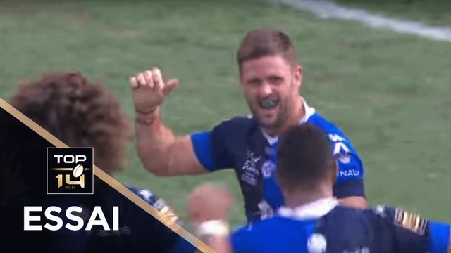 TOP 14 - Essai Rory KOCKOTT(CO) - Toulon - Castres - J3 - Saison 2018/2019