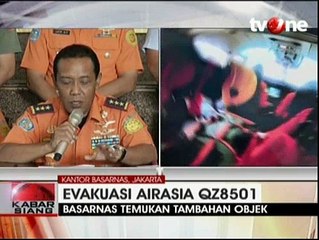 Basarnas Temukan Tambahan Objek dan Satu Jenazah